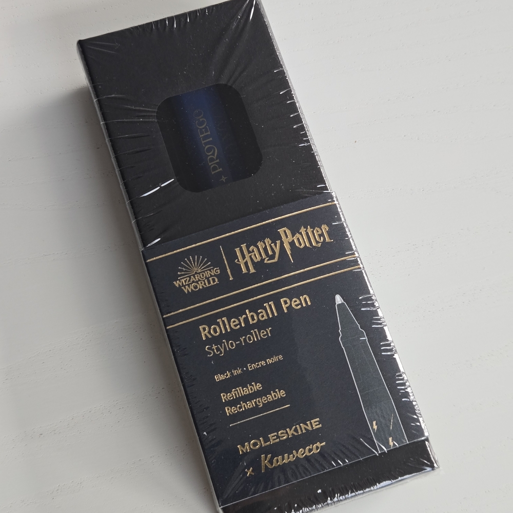 Moleskine Black and Gold Rollerball Pen